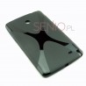 Czarne silikonowe etui do tabletu LG G Pad F 8.0 (V495 / V496)