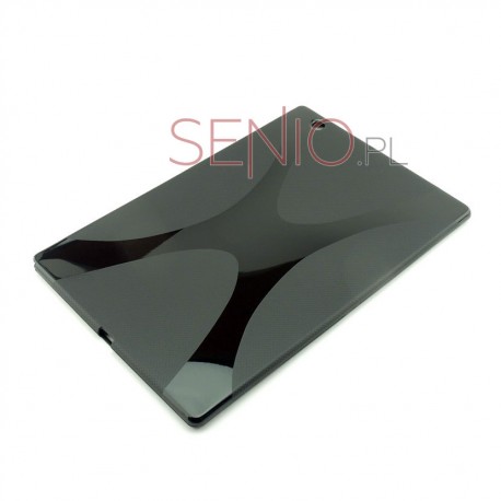 Czarne silikonowe etui do tabletu Sony Xperia Z1 10.1