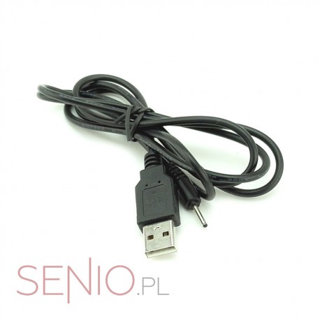 Przewód do ładowania tabletów: wtyk okrągły 2,0 mm wtyk USB