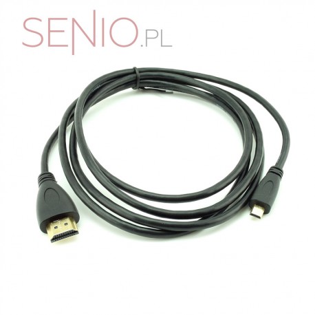 Kabel micro HDMI - HDMI do tabletu – STANDARD – 1,5 m