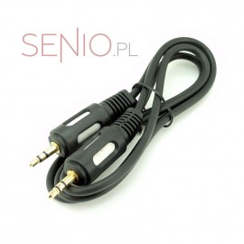 Kabel podłączeniowy audio: wtyk mini-jack 3,5 mm (męski) - różne długości do wyboru