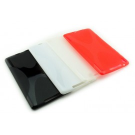 Dedykowane, silikonowe etui (plecki) do tabletu Asus Nexus II 7.0 – dopasowane, kolory