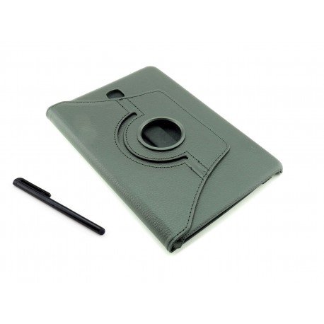 Czarne obrotowe etui do tabletu Samsung Galaxy Tab A 8.0 (T350/T355/P350)