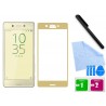 Szkło hartowane 3D do telefonu Sony Xperia X, na cały ekran, curved, 9H, tempered glass, dobra cena