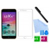 Szkło hartowane 3D do telefonu LG K10 LTE 2017 w dobrej cenie, na cały ekran, curved, 9H, tempered glass