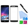 Szkło hartowane 3D do smartfonu LG K8  2017- na cały ekran, curved, 9H, tempered glass, dobra cena