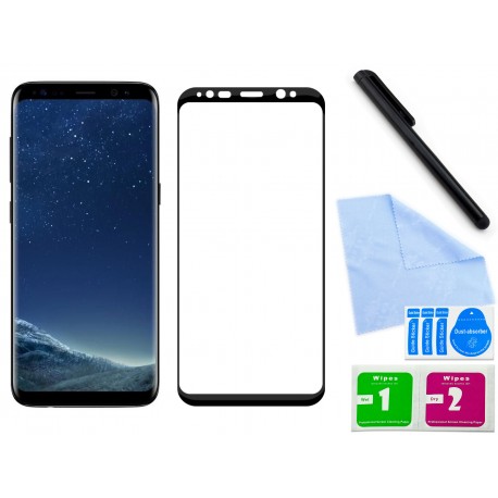 Szkło hartowane 3D do telefonu Samsung Galaxy S8 Plus, na cały ekran, w dobrej cenie, 9H