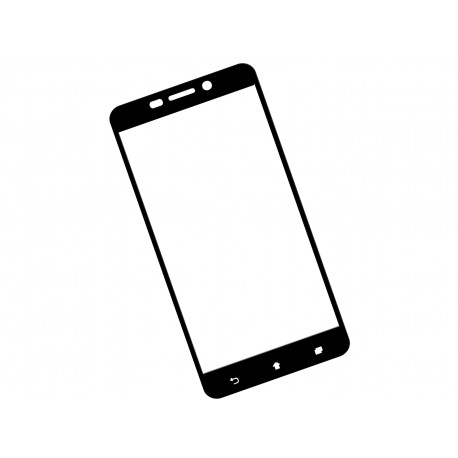 Zaokrąglone szkło hartowane 3D do telefonu Asus ZenFone 3 Laser ZC551KL - kolor CZARNY