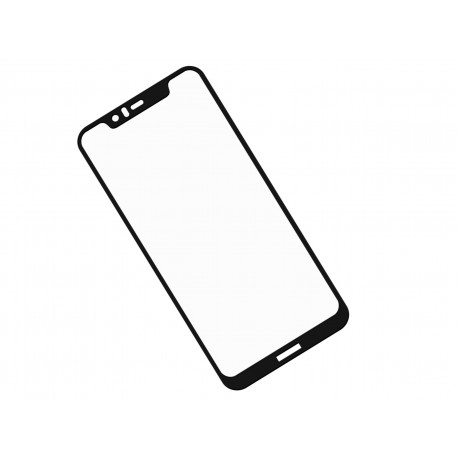 Zaokrąglone szkło hartowane 3D do telefonu Nokia X5 (2018),  Nokia 5.1 Plus, TA-1109 - curved, 9H, rempered glass