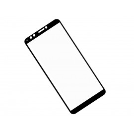 Zaokrąglone szkło hartowane 3D do telefonu HTC Desire 12 Plus / D12 Plus - kolor CZARNY