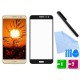 Zaokrąglone szkło hartowane 3D do telefonu Huawei Maimang 6 RNE-AL00, Rhone, Mate 10 Lite - kolor CZARNY