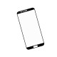 Zaokrąglone szkło hartowane 3D do telefonu Huawei Honor V10 BKL-AL00 - kolor CZARNY