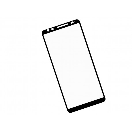 Zaokrąglone szkło hartowane 3D do telefonu HTC U12 / U12 PLUS - kolor CZARNY