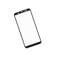 Zaokrąglone szkło hartowane 3D do telefonu Samsung Galaxy J8 2018 - kolor CZARNY