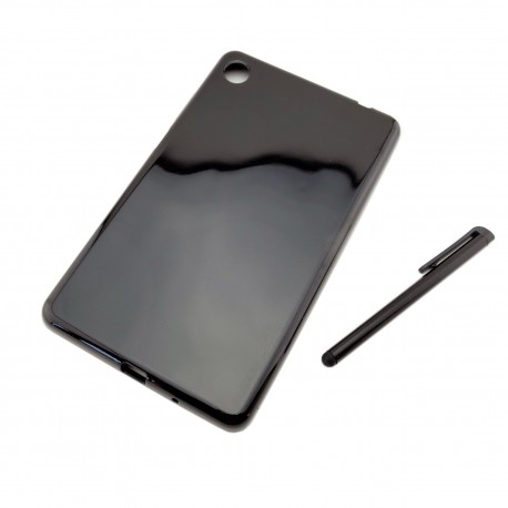 CZARNE silikonowe etui do tabletu Lenovo Tab M7 7 cali