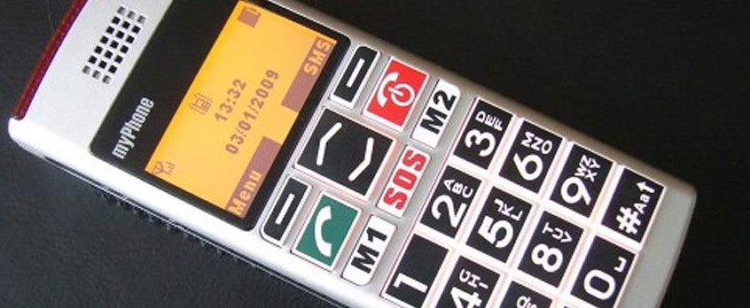 myPhone 1040 Senior - mobilny 